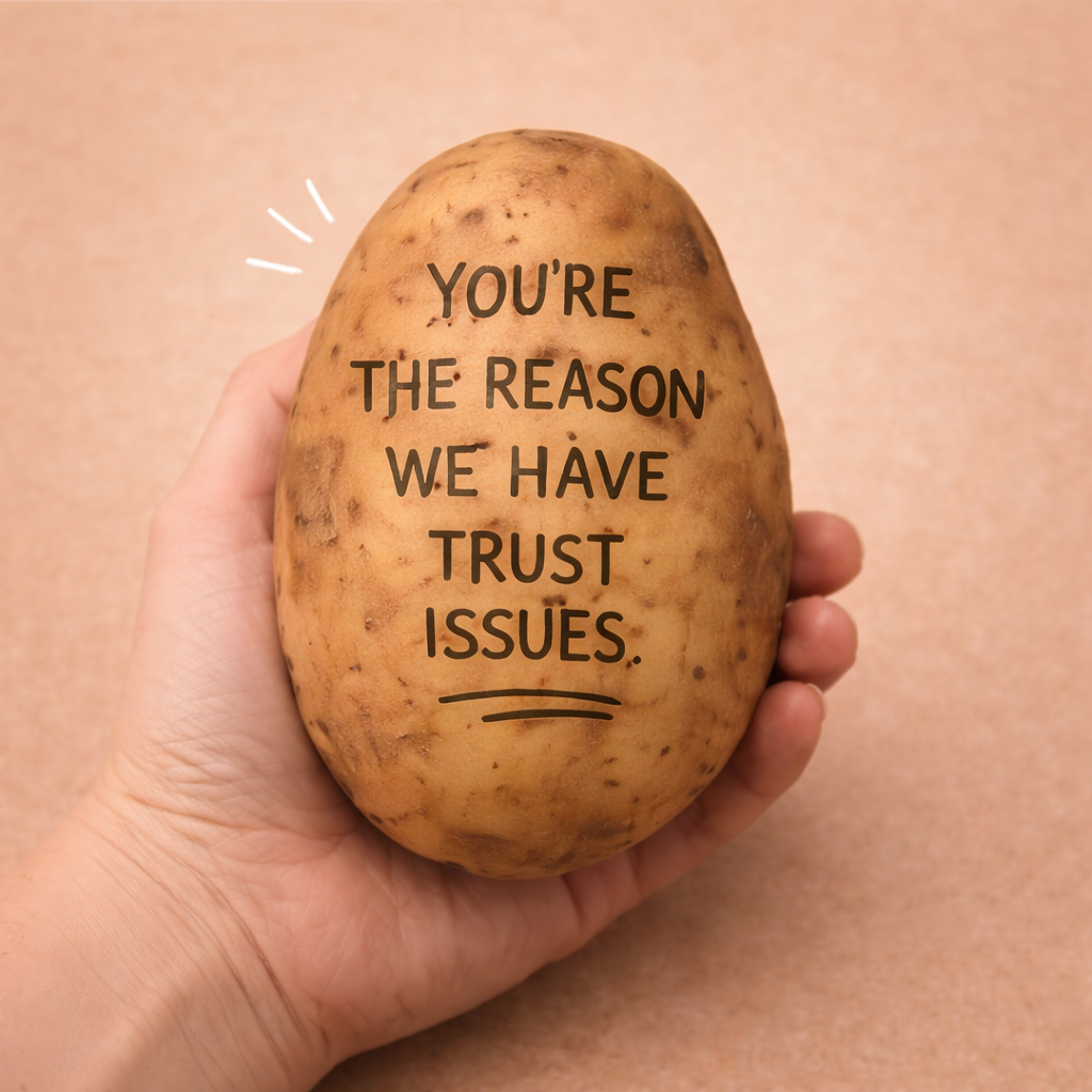 Mail A Custom Anonymous Potato - AnonymousPotato