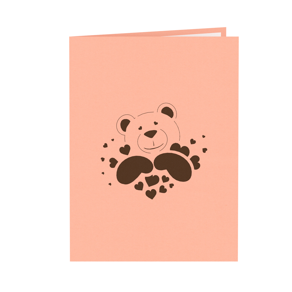 3D Pop Up Teddy Bear Card