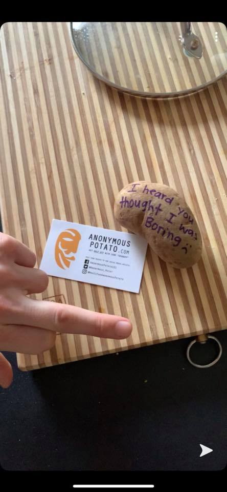 Mail A Custom Anonymous Potato