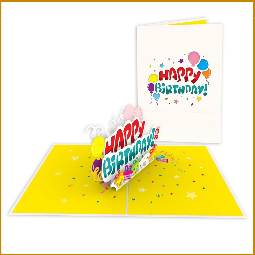 BIRTHDAY POP UP CARD