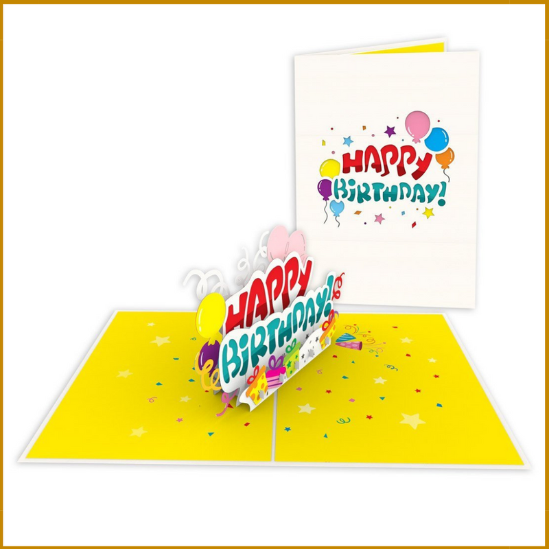 3D Pop Up Birthday Card
