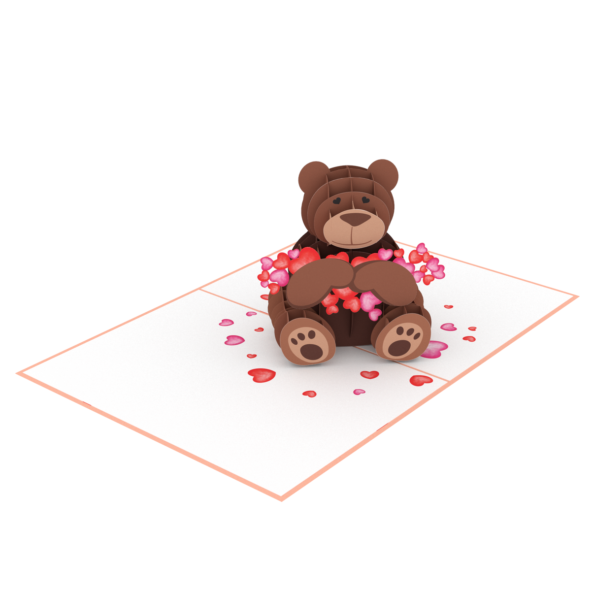 3D Pop Up Teddy Bear Card
