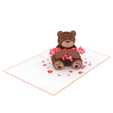 3D Pop Up Teddy Bear Card