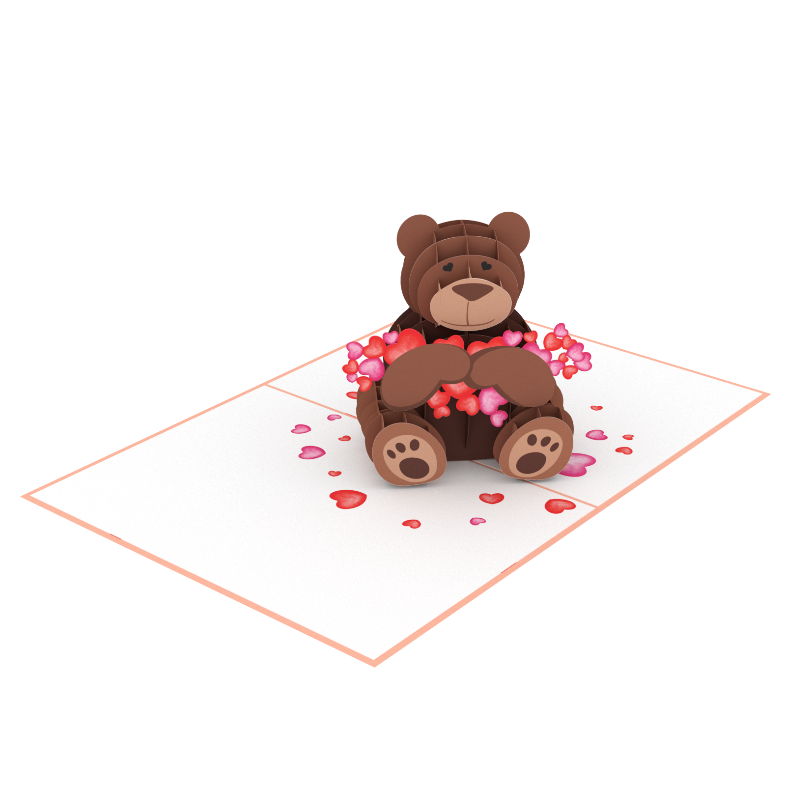 3D Pop Up Teddy Bear Card - AnonymousPotato