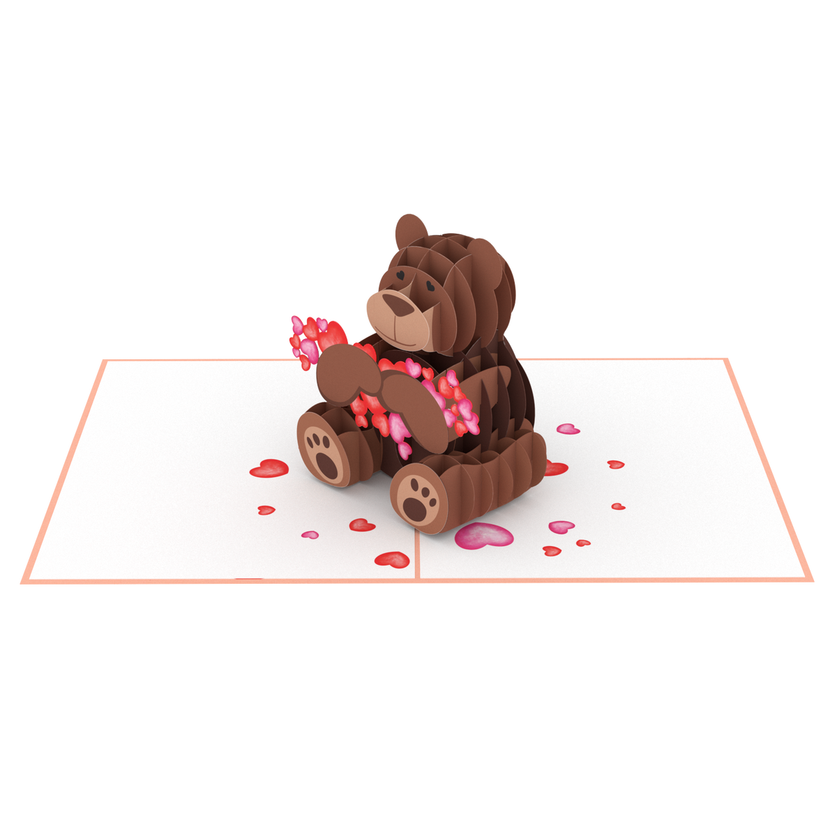3D Pop Up Teddy Bear Card