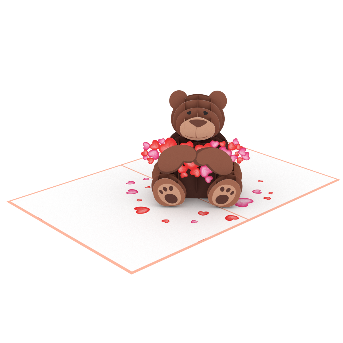 3D Pop Up Teddy Bear Card