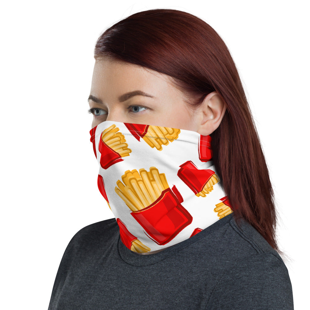 French Fry Mask &amp; Neck Gaiter