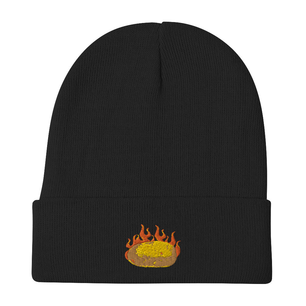 Hot Potato Embroidered Beanie