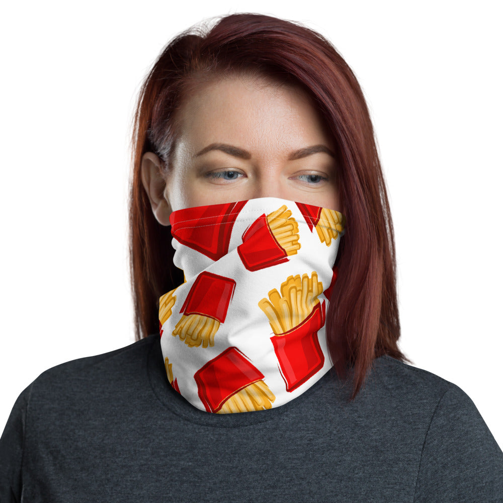 French Fry Mask &amp; Neck Gaiter