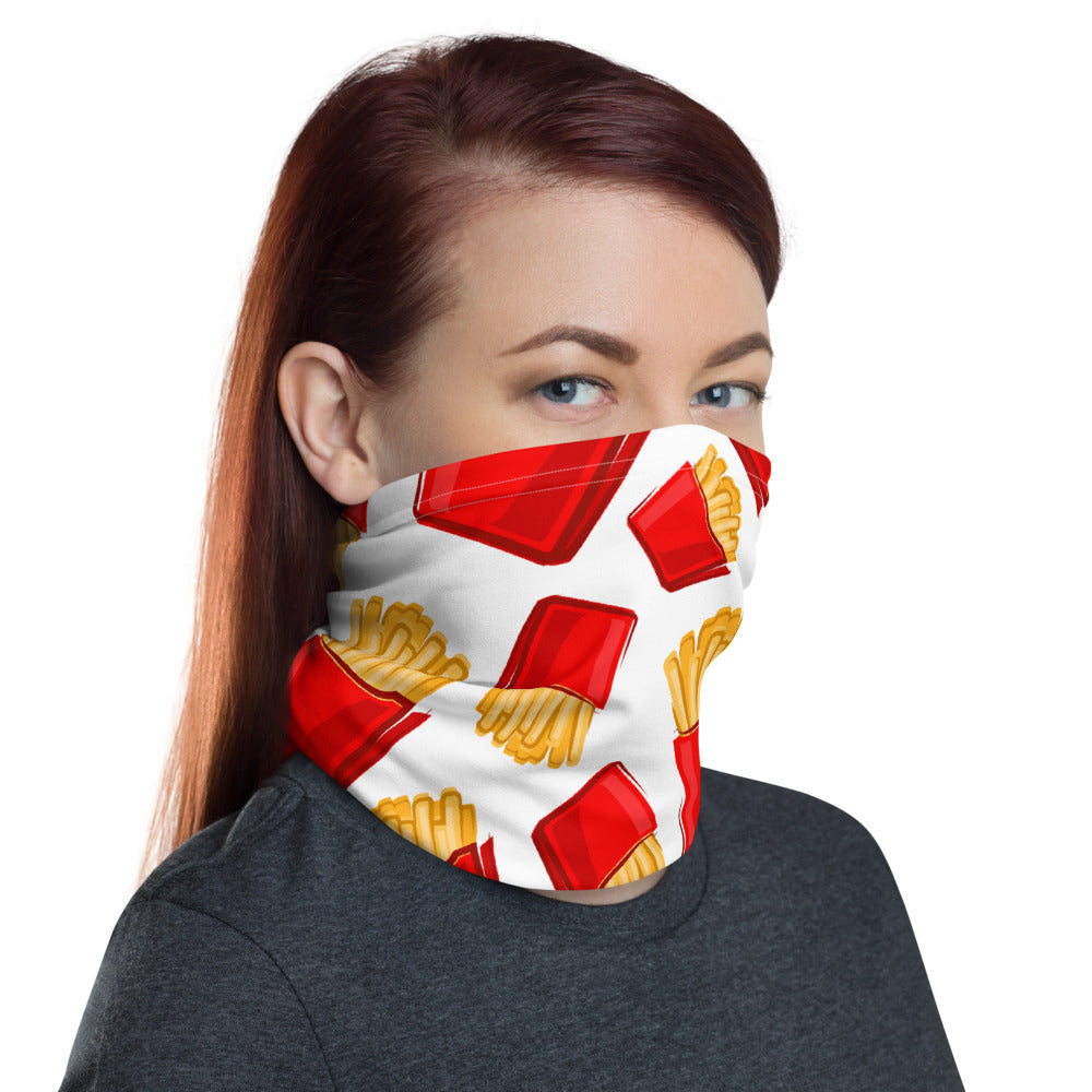French Fry Mask &amp; Neck Gaiter