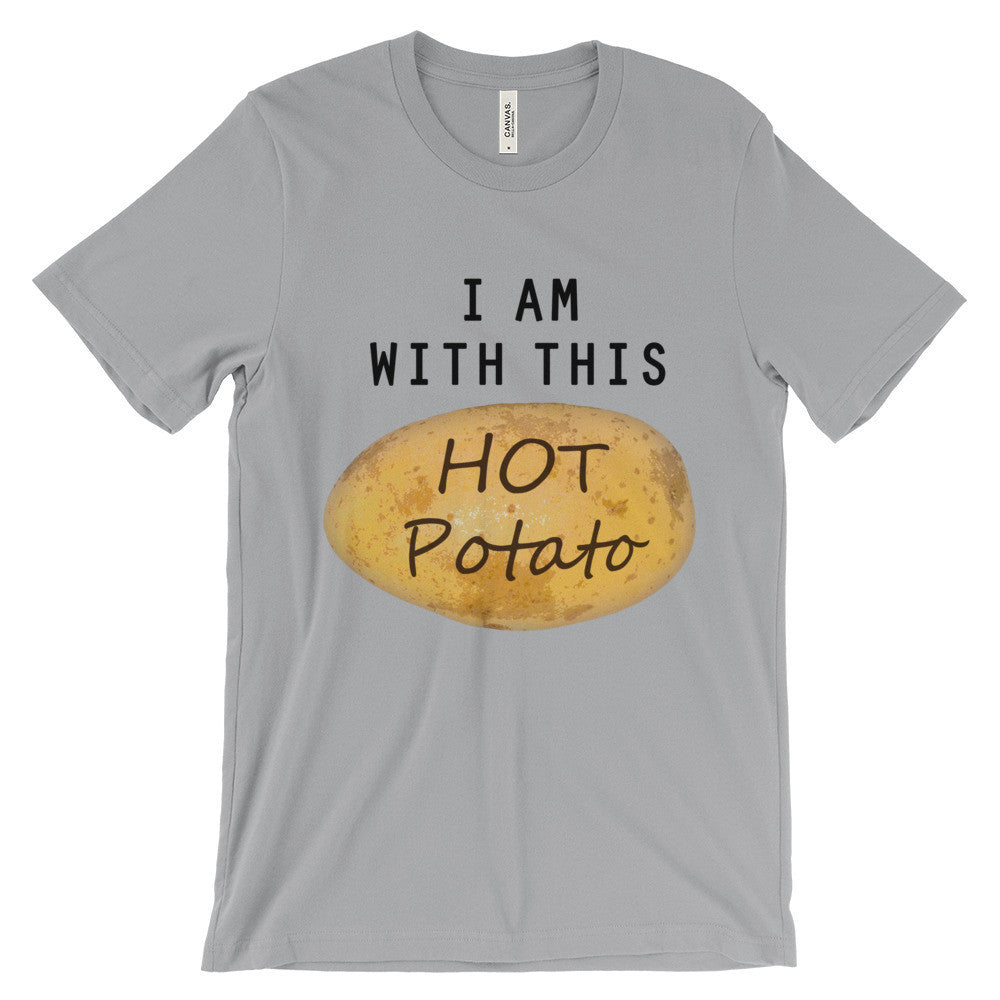 I am With This Hot Potato t-shirt - AnonymousPotato
