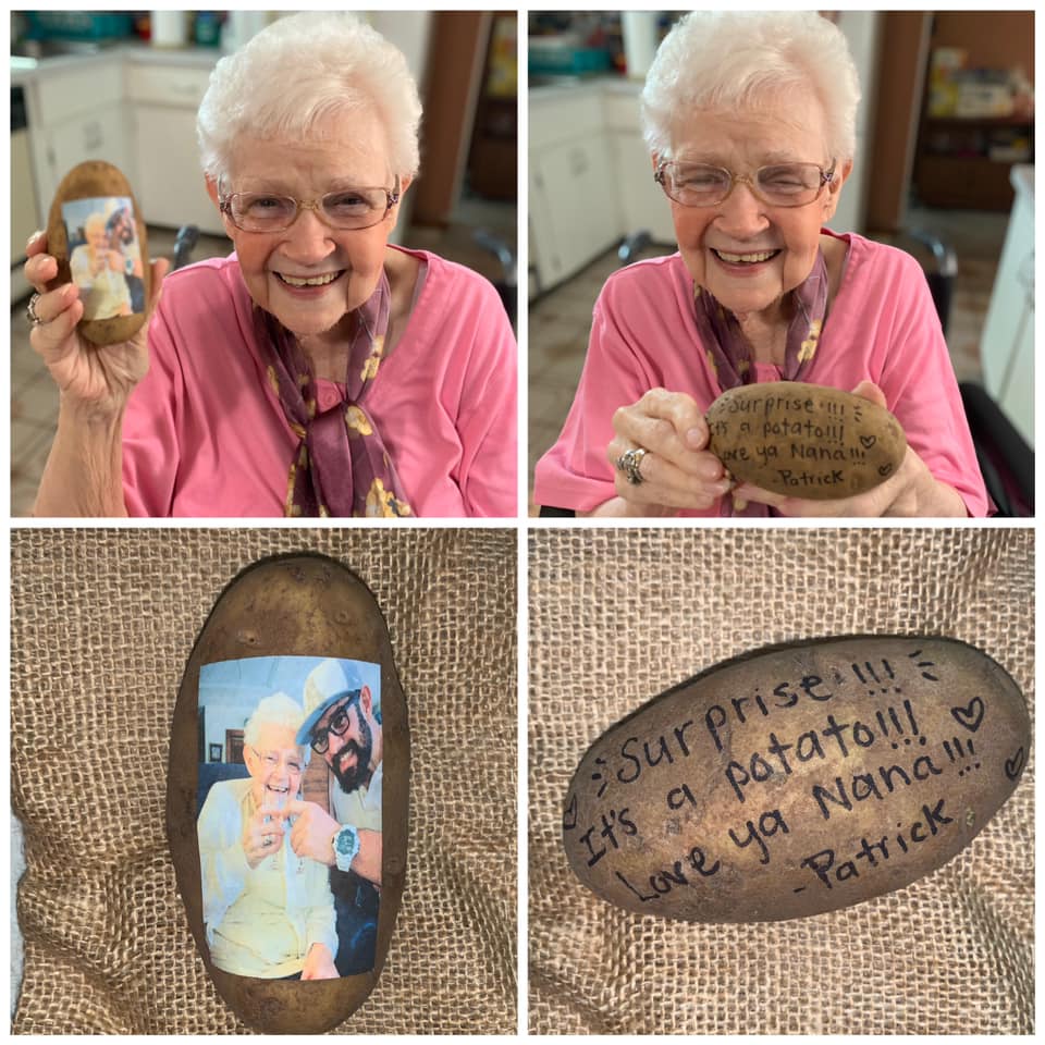 Mail A Potato With A Full Photo - AnonymousPotato