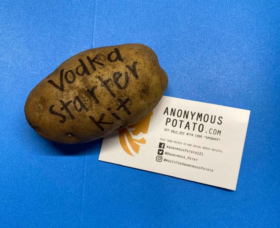 Mail A Custom Anonymous Potato